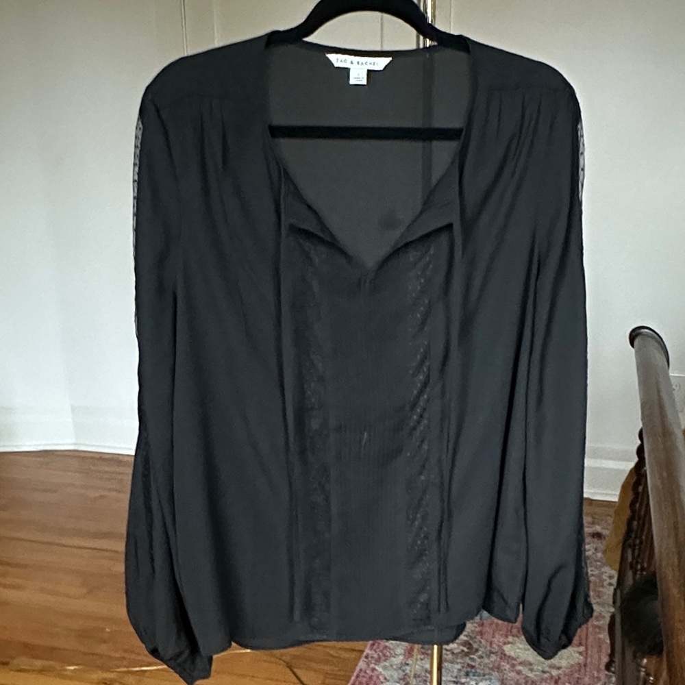 SALE THIS WEEKEND! 🍾 
Zac & Rachel Black Blouse